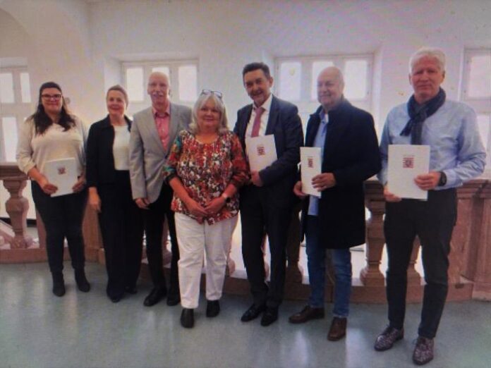 Verabschiedung und Ernennung der Ortsgerichtsschöffen Niederdorfelden im Amtsgericht Hanau