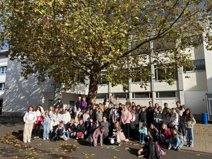 Chorklassen treffen sich: Kopernikusschüler singen am Grimmelshausen-Gymnasium