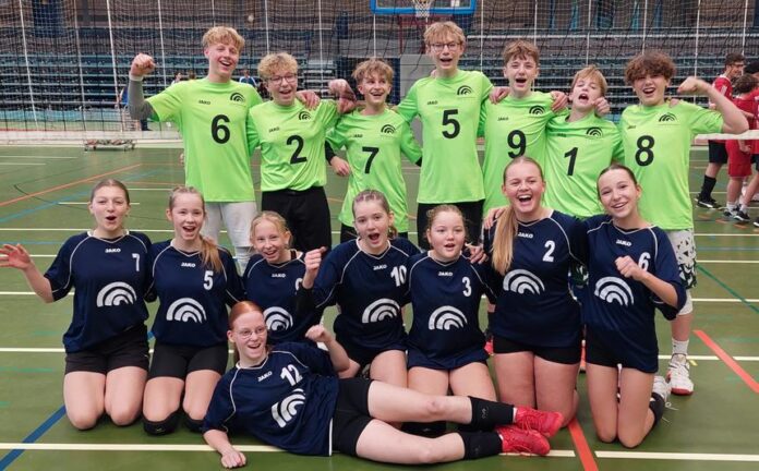 Kopernikusschule doppelt erfolgreich im Volleyball WK 3