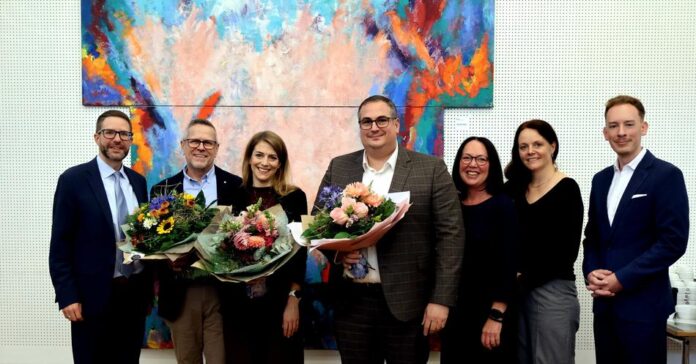 Dank geht an drei verdiente Mitarbeiterinnen und Mitarbeiter des Landkreises