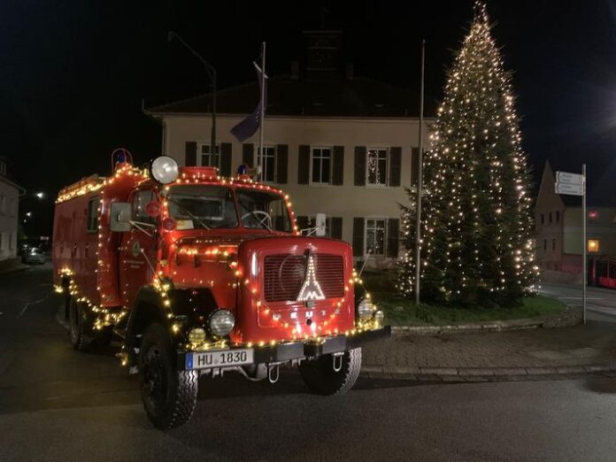 Cola-Weihnachtstrucks waren gestern - Die Büdesheimer-Weihnachtstrucks kommen
