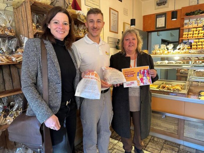 Bruchköbel unterstützt Aktion gegen Gewalt an Frauen