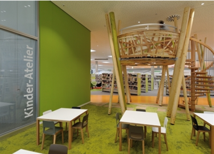 Vorlesestunde für Kinder im Kulturforum Hanau am 21. November