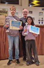 Kyrylo Chepets Trainer Dieter Doerr und Rim Ascour v.l.n.r 95a35cdfd9a2fe2c34fcc964512acdd0