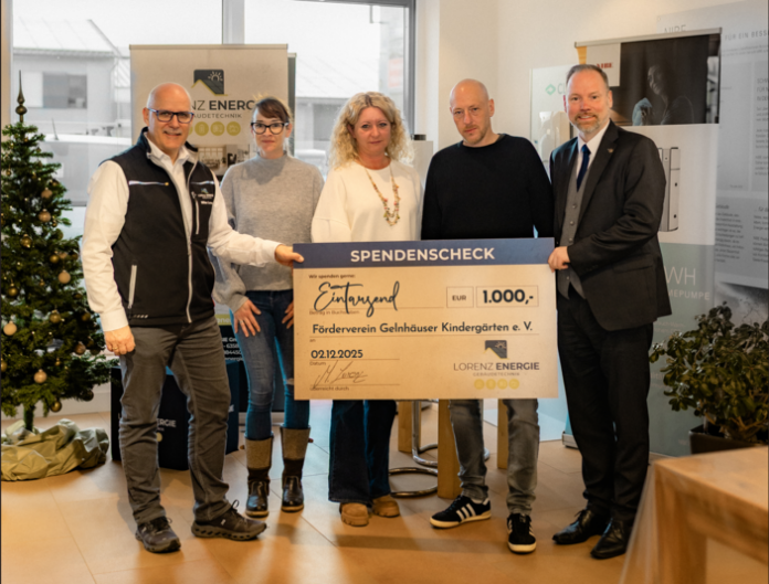 LORENZ ENERGIE unterstützt Gelnhäuser Kitas mit 1.000 Euro-Spende