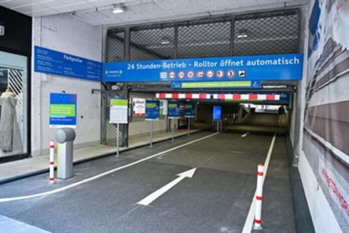 Parkhaus Nürnberger Straße am Sonntag ganztägig gesperrt